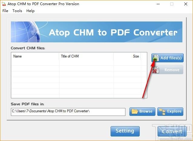 Atop CHM to PDF Converter下载,CHM转PDF软件,CHM转PDF