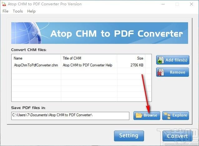 Atop CHM to PDF Converter下载,CHM转PDF软件,CHM转PDF