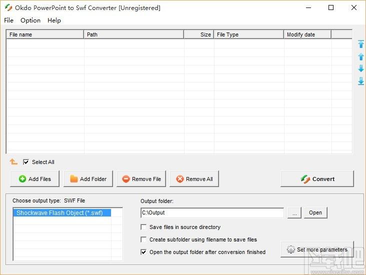 Okdo PowerPoint to Swf Converter下载,PPT转换工具,PPT转SWF