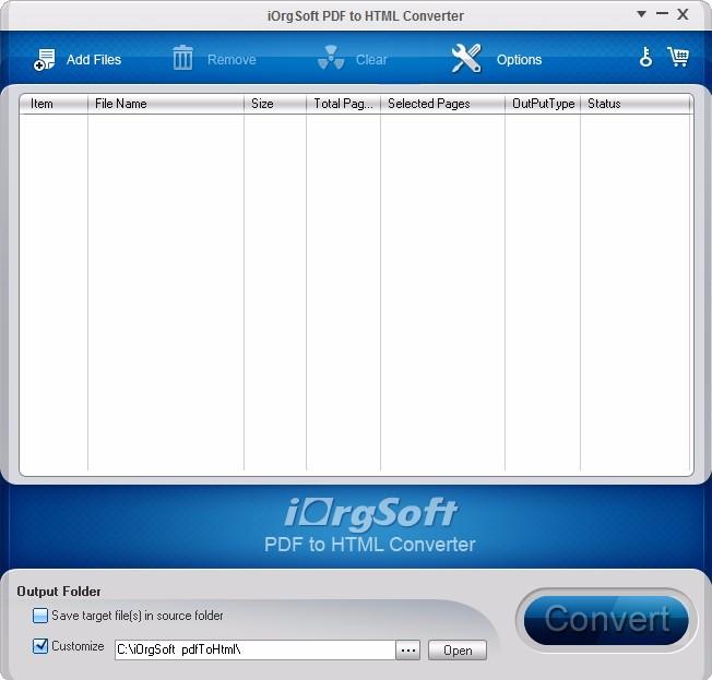 iOrgsoft PDF to HTML Converter,PDF转HTML,文件转换
